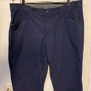 Eddie Bauer Mens Pants Dark Blue, 34x30